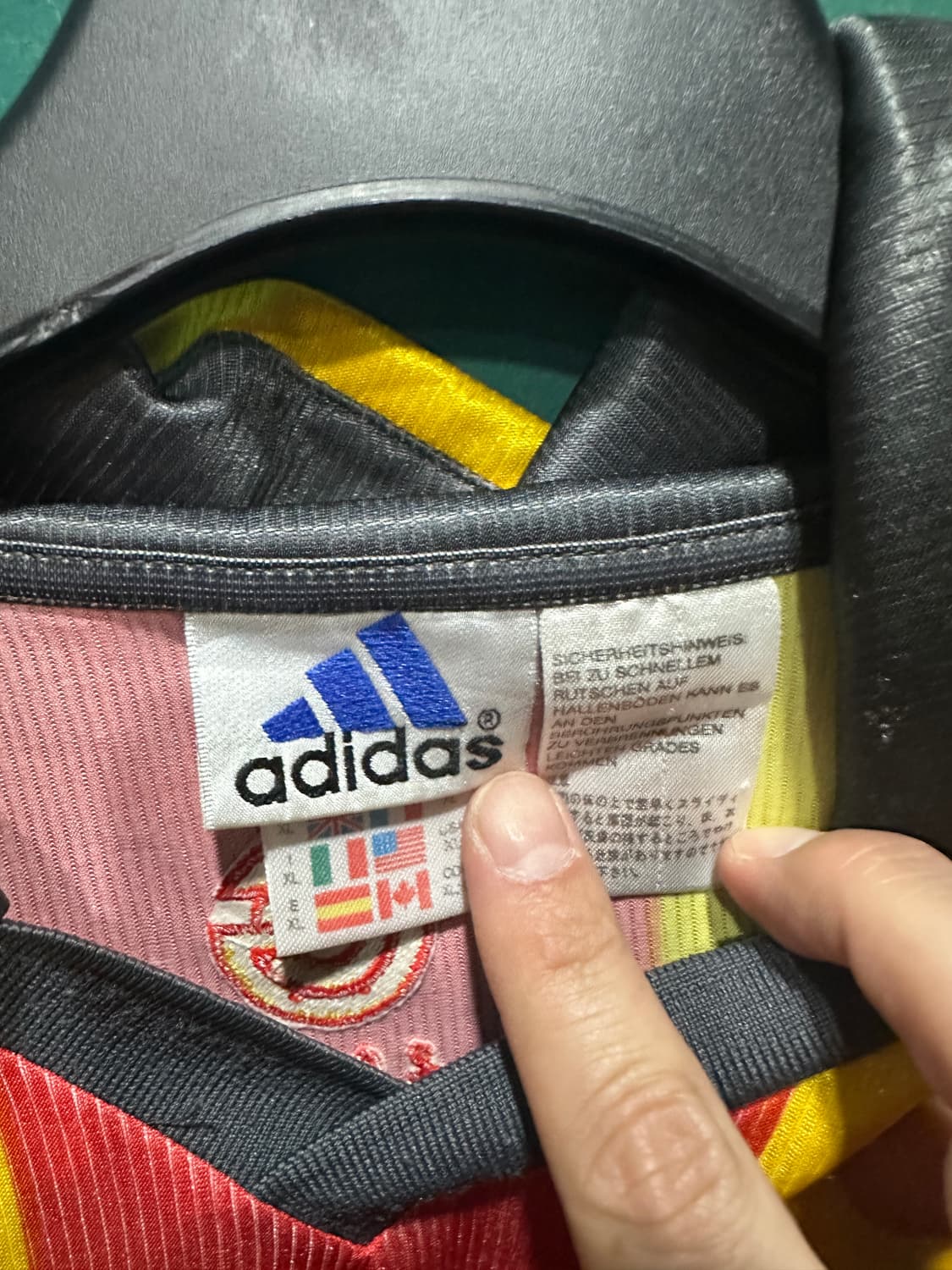 아디다스 99-00 갈라타사라이 핫산사스 유니폼XL 상품이미지6