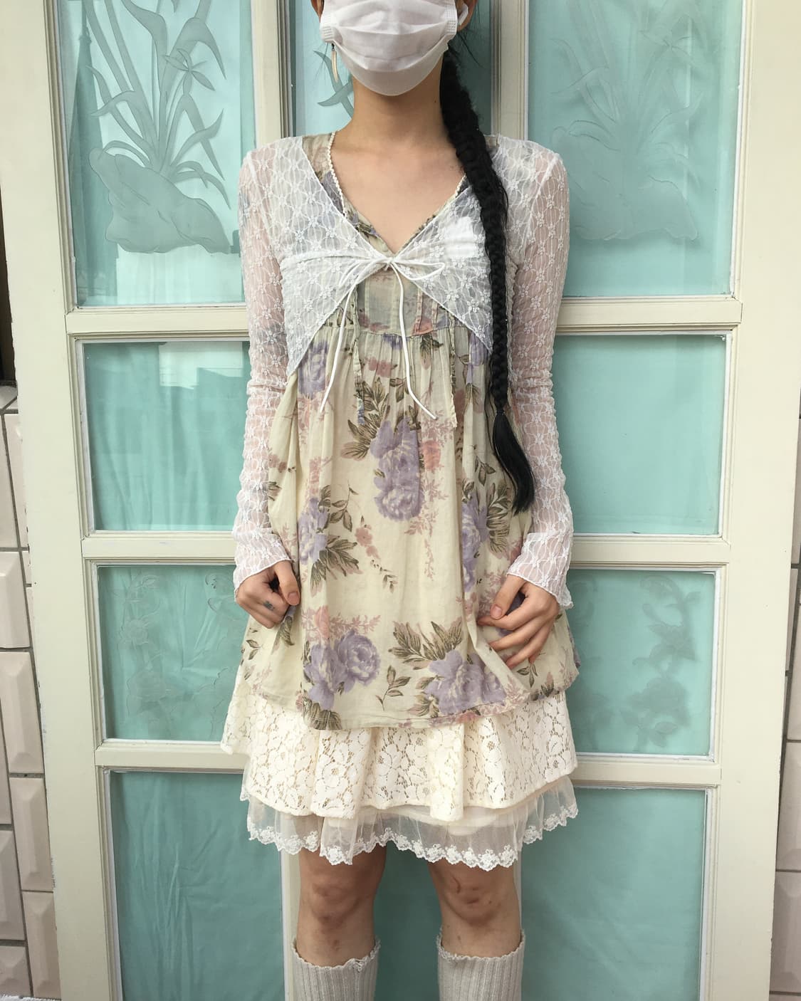 Lace cardigan 상품이미지1