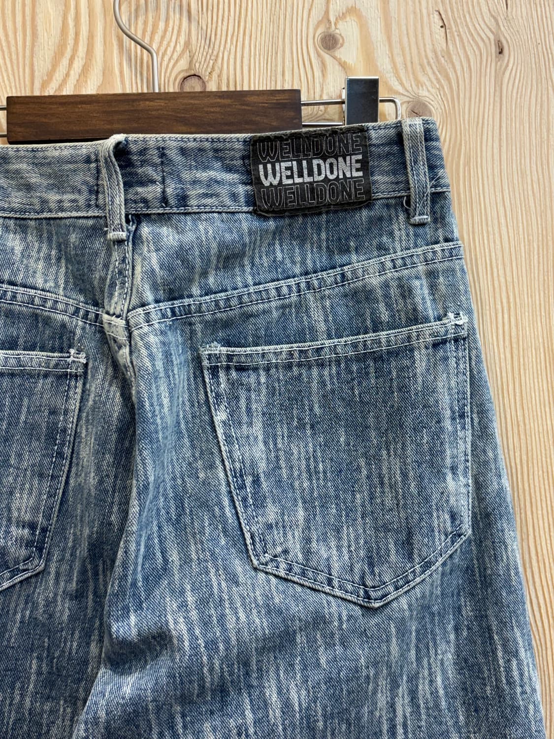 Welldone 워싱 데님팬츠 상품이미지3