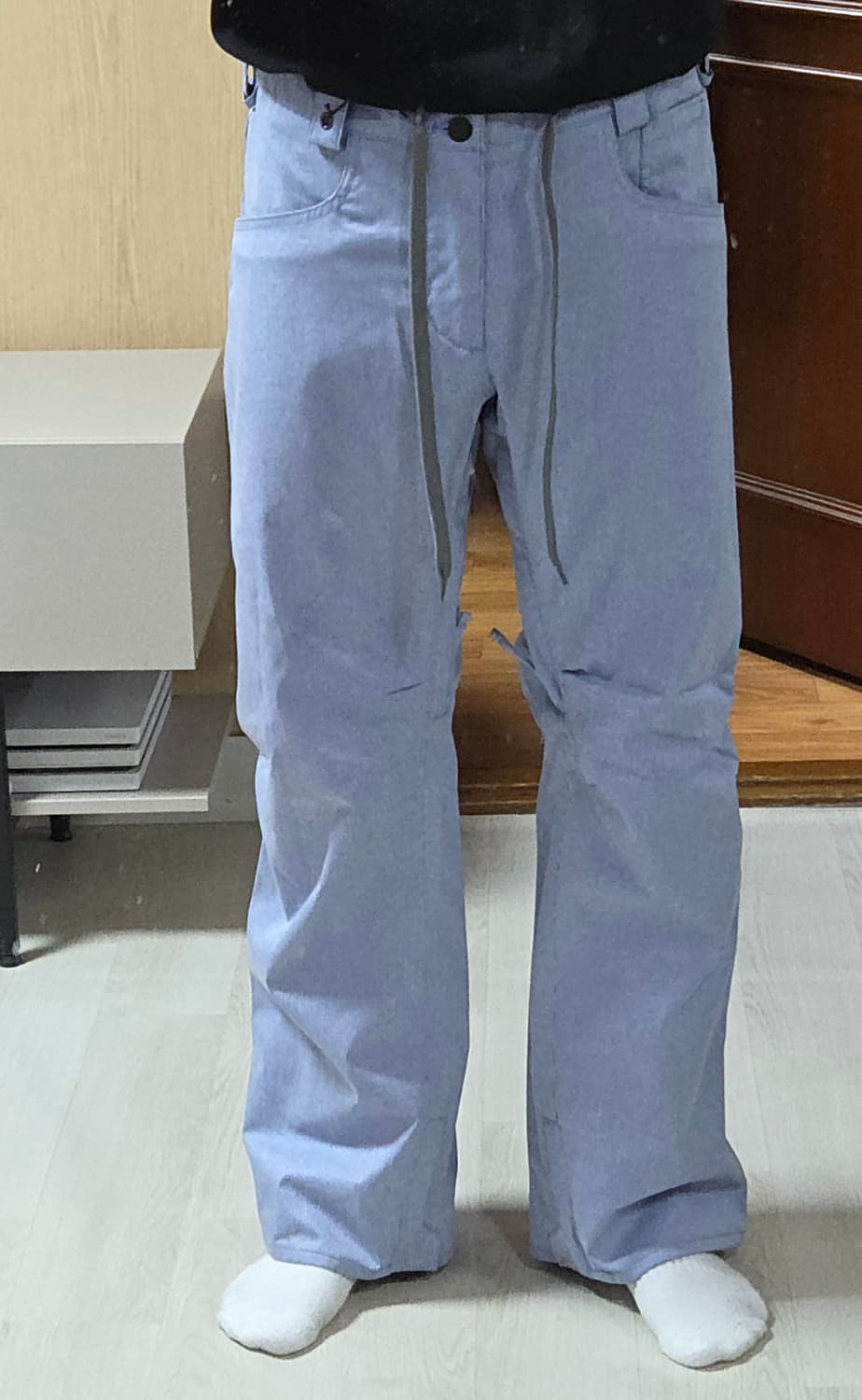 (착샷) 버튼 스노우 보드 바지 BULGE 팬츠 상품이미지8