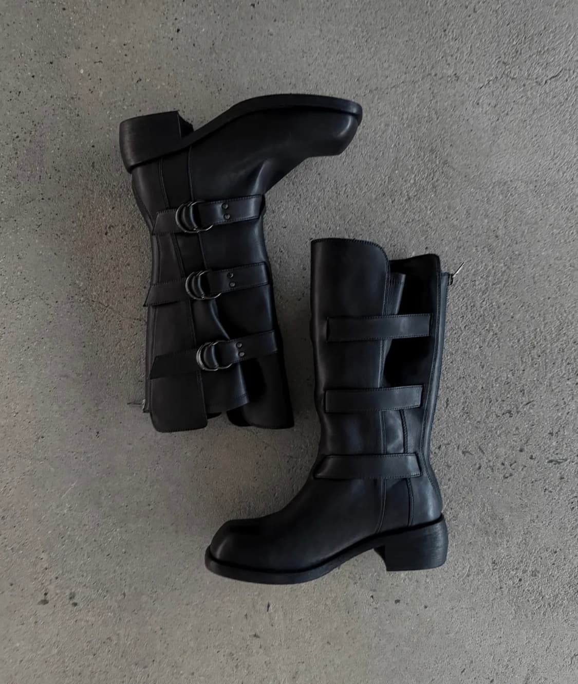 이크닉 000 3-buckle biker boots 부츠 상품이미지2