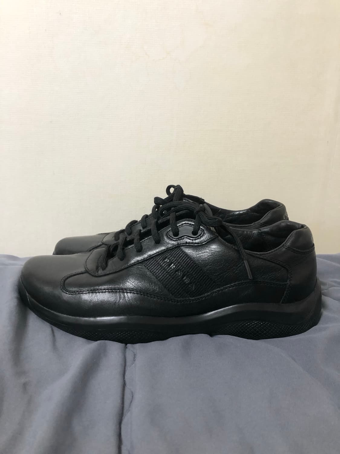 프라다 스포츠 아메리카컵 트리플 블랙 레더 7 상품이미지2