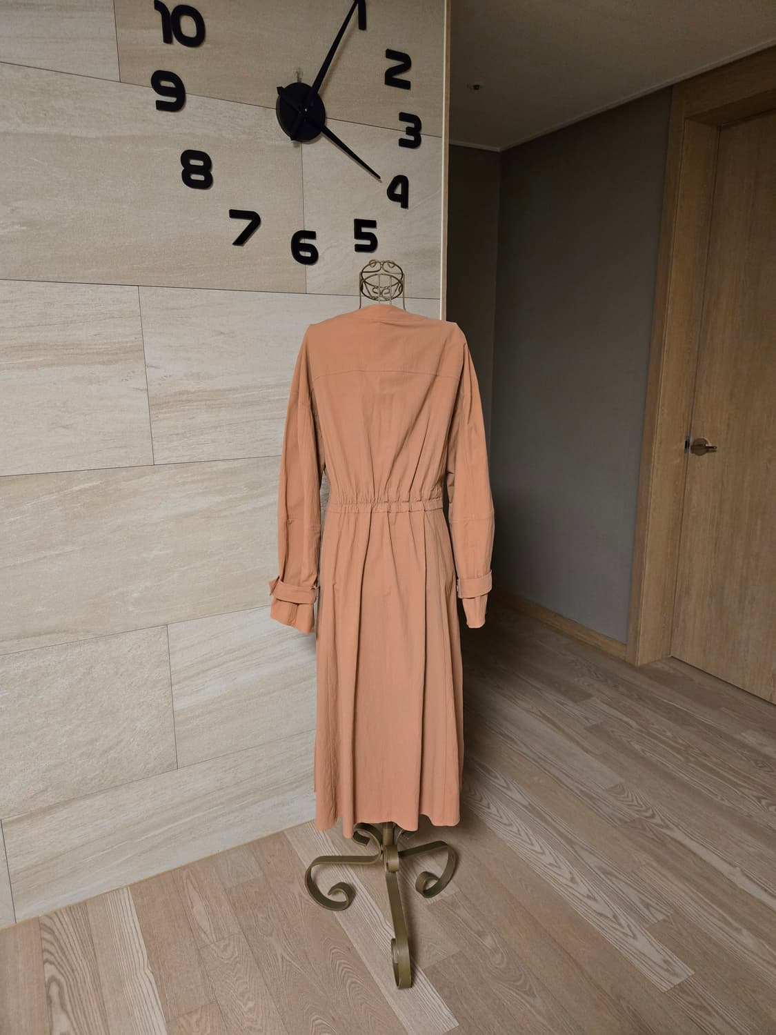 [55] 레니본 밸트 롱 자켓 상품이미지4