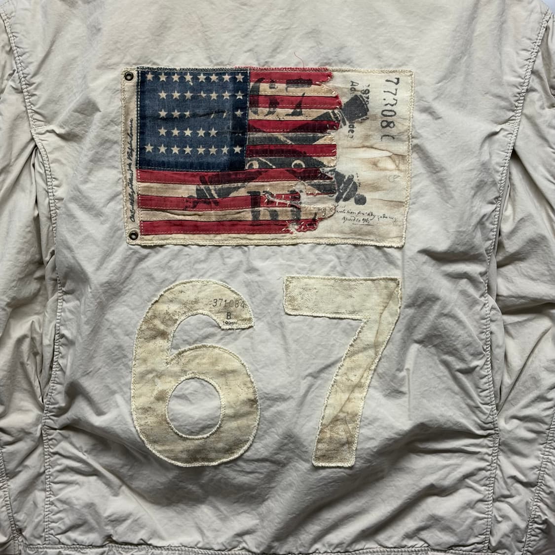 폴로 진스 성조기 패치 자켓 상품이미지3