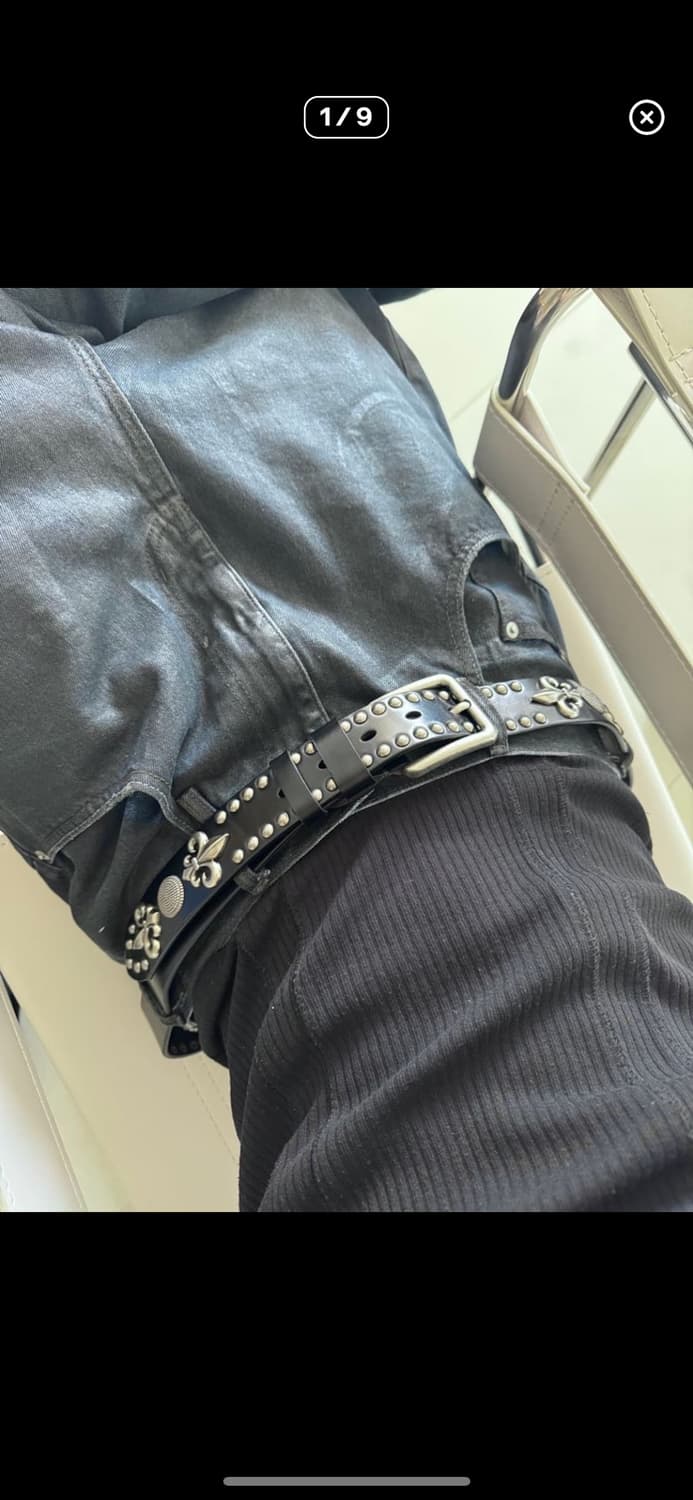 소가죽) STADS BELT 스타즈 벨트 상품이미지1