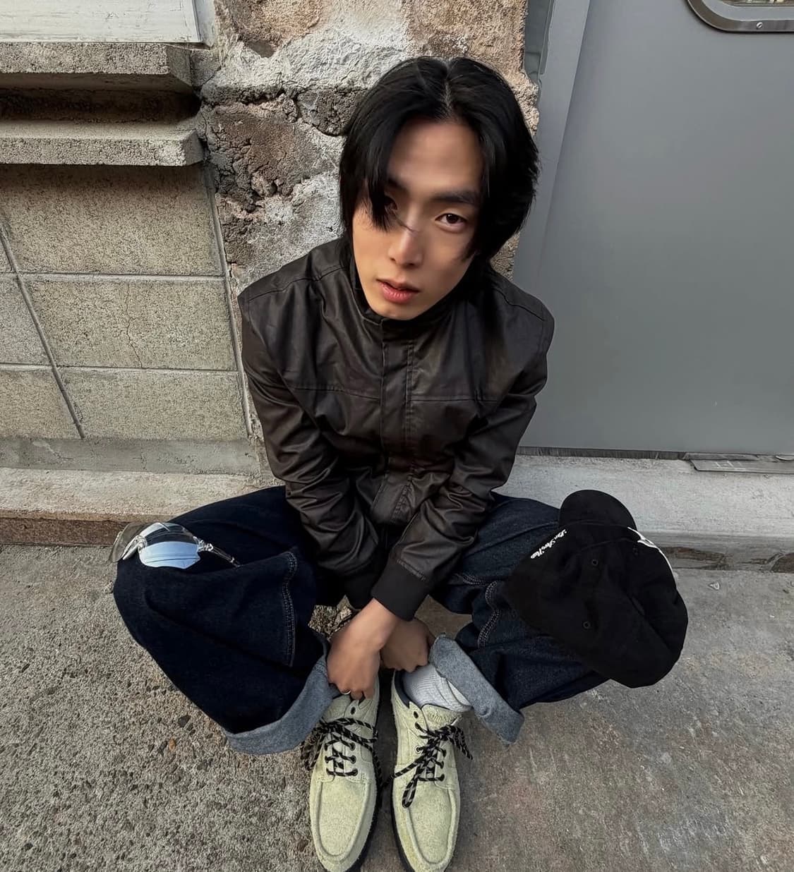 런디 어반 크롭 왁스자켓 3사이즈 상품이미지1