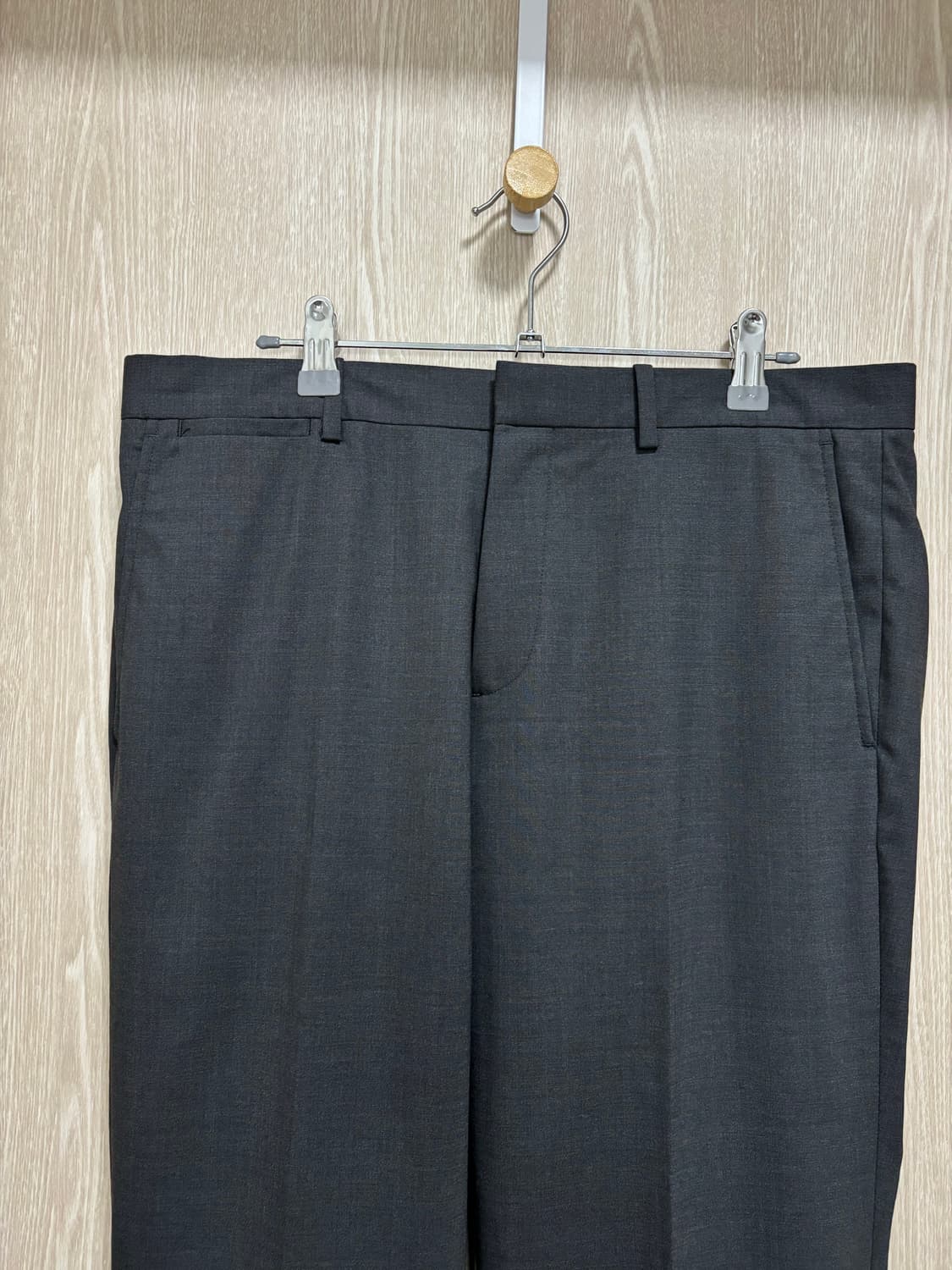 띠어리 말로 뉴테일러 울슬랙스32"/차콜색 상품이미지2