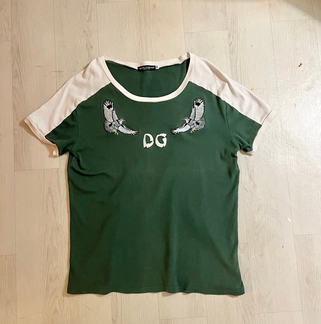 2002ss 돌체앤가바나 자수 반팔 상품이미지2