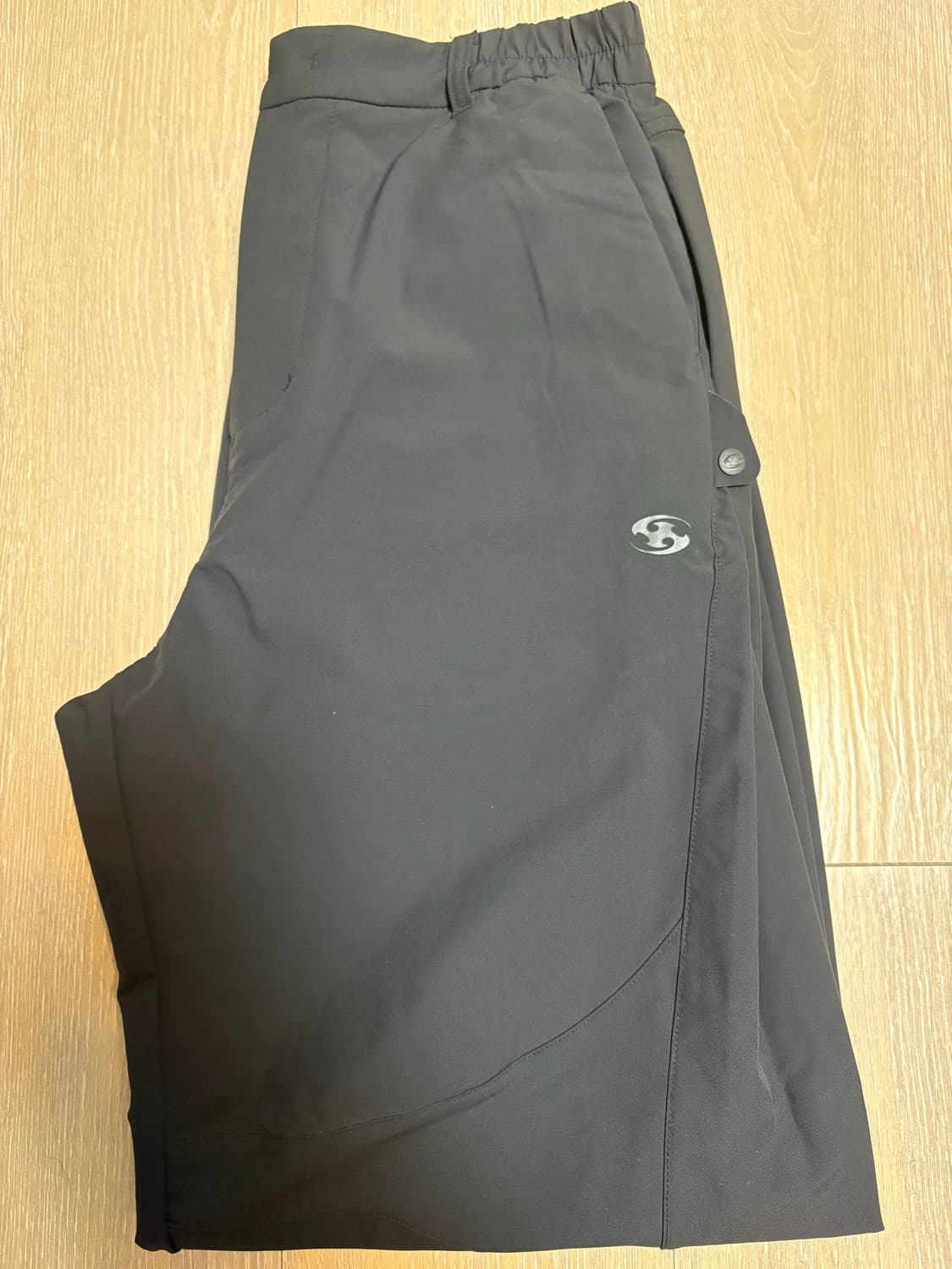 산산기어 사이드스냅팬츠 블랙 2사이즈 상품이미지1