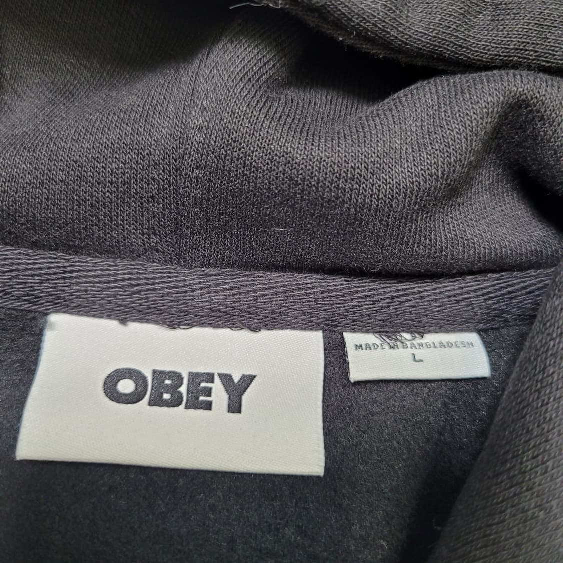 새상품 OBEY 오베이 더블 페이스 프리미엄 후드티 상품이미지2