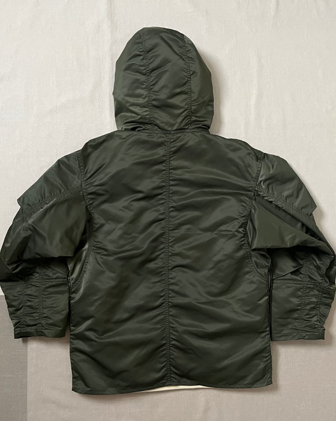 토가 비릴리스 밀리터리 파카 toga virilis 오버랩 파카 상품이미지2