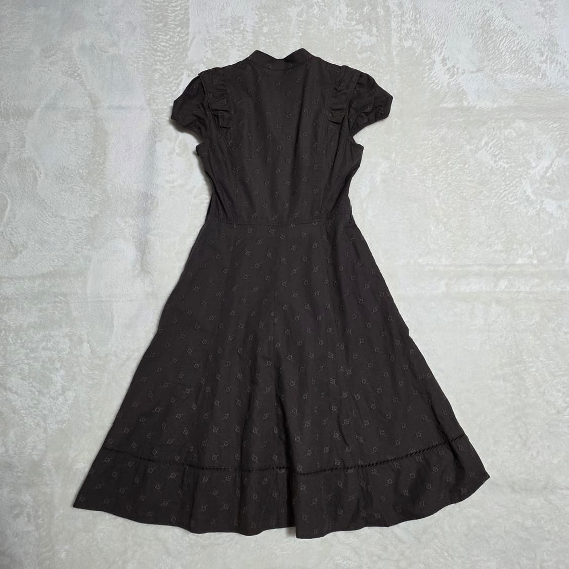 (55)여성 헤지스 빈티지 자수 반팔 원피스 여름 상품이미지3