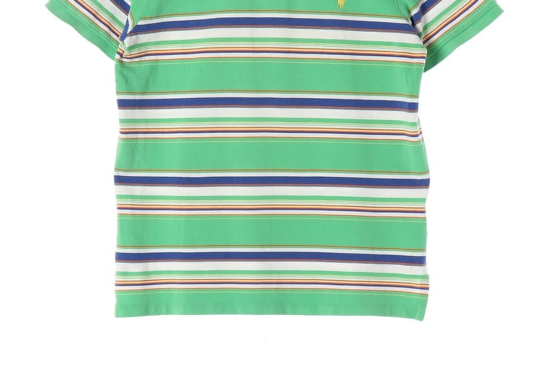 폴로 랄프로렌 멀티 스트라이프 피케 반팔 티셔츠 M 상품이미지4