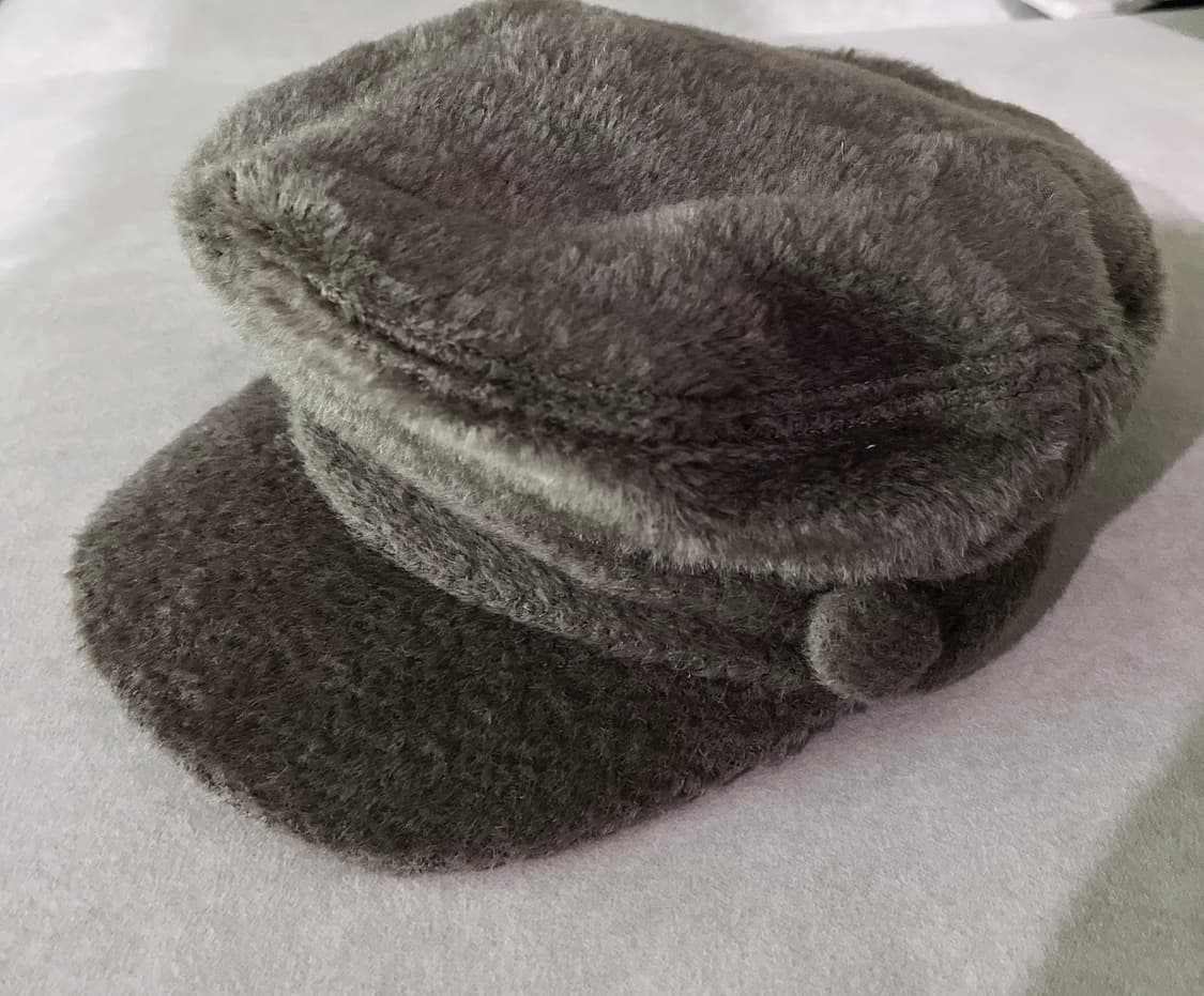 소프트서울 울모자 볼캡 헌팅캡 flat cap 그레이 상품이미지1