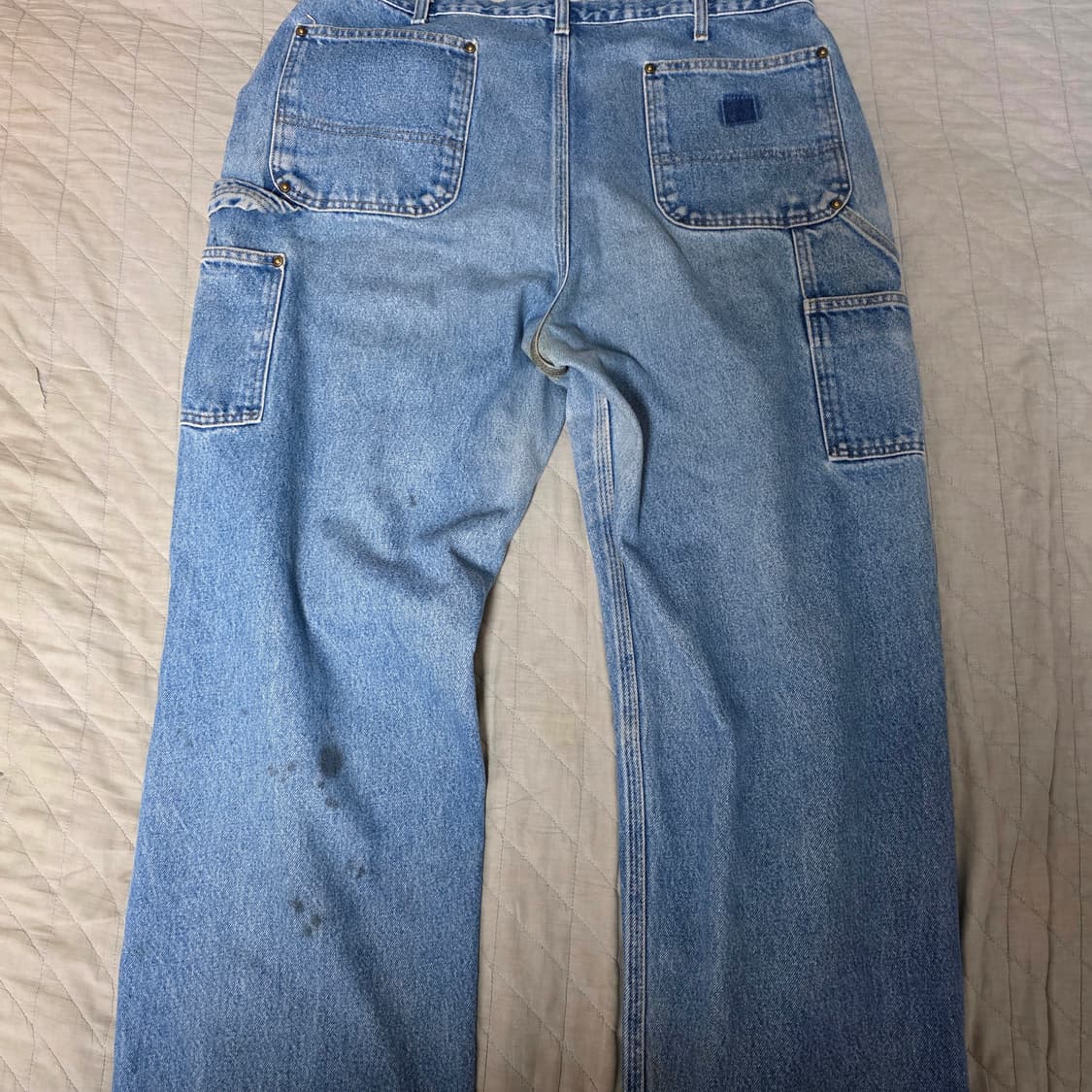 [38X34] 빈티지 칼하트 더블니 B73 DST 데님팬츠 B-5 상품이미지4