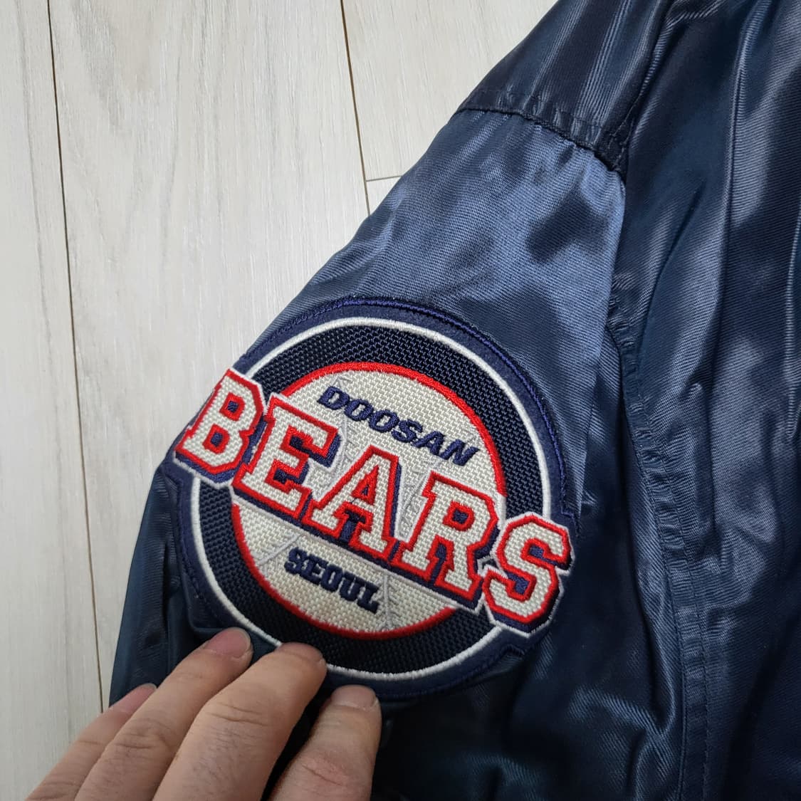 (L) FILA 두산베어스 스타디움자켓 두산베어스유니폼 상품이미지4