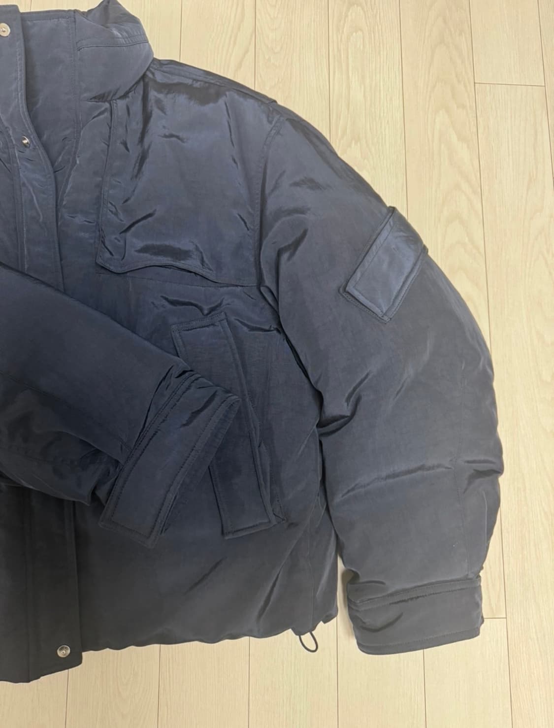 솔리드옴므 125패딩 네이비 52사이즈 상품이미지5