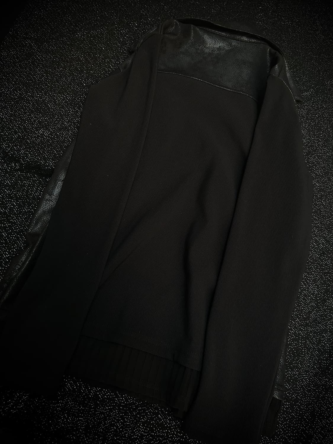 *rare design* 2000s 락시크 블랙 레이어드 자켓 상품이미지4