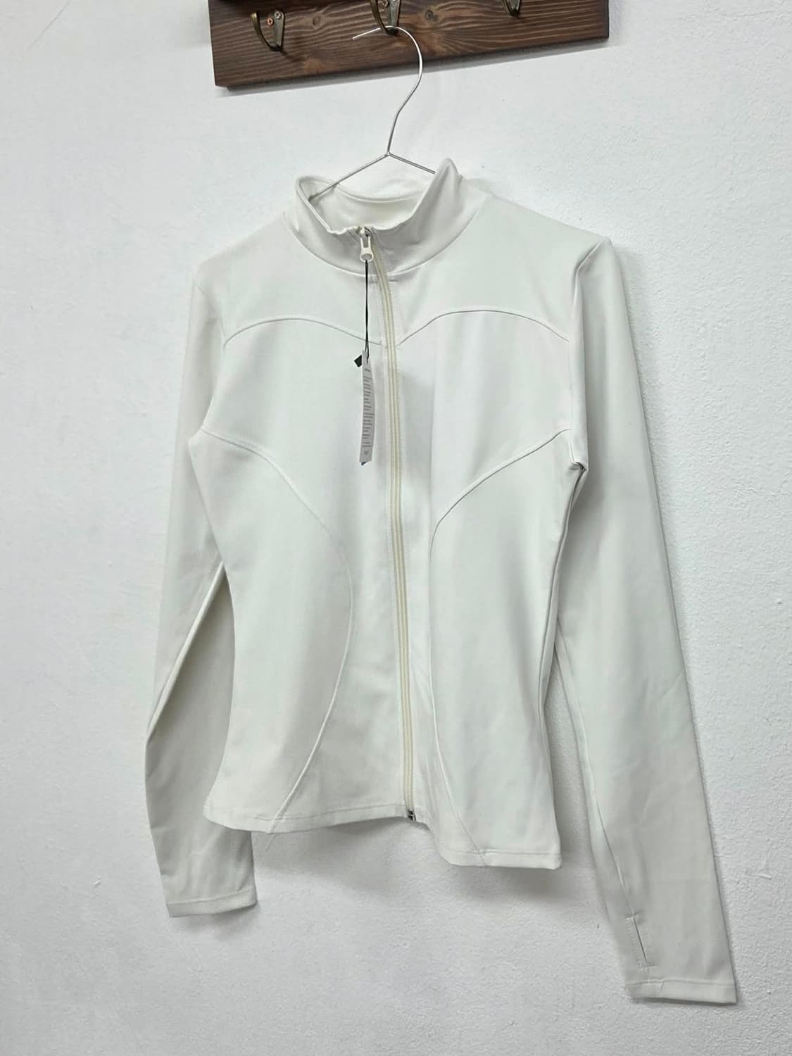 택채새상품 화이트 러닝 져지 자켓 상품이미지5