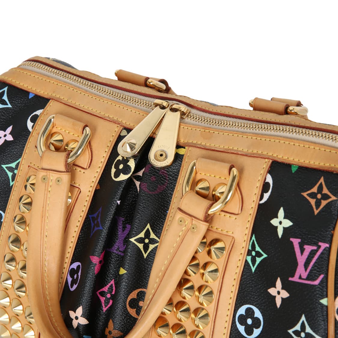 루이비통 멀티블랙 코트니 보스턴 빈티지백 M40261 상품이미지9