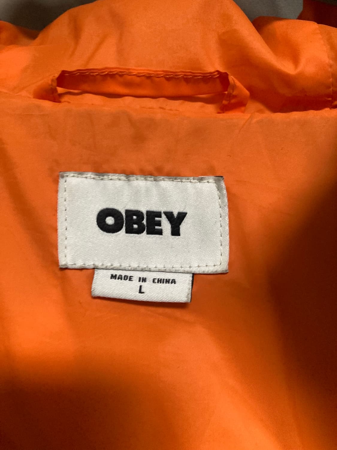 Obey 체크 패딩 상품이미지5