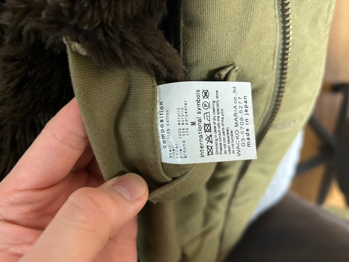 [M]와코마리아 N-1 덱자켓 상품이미지4