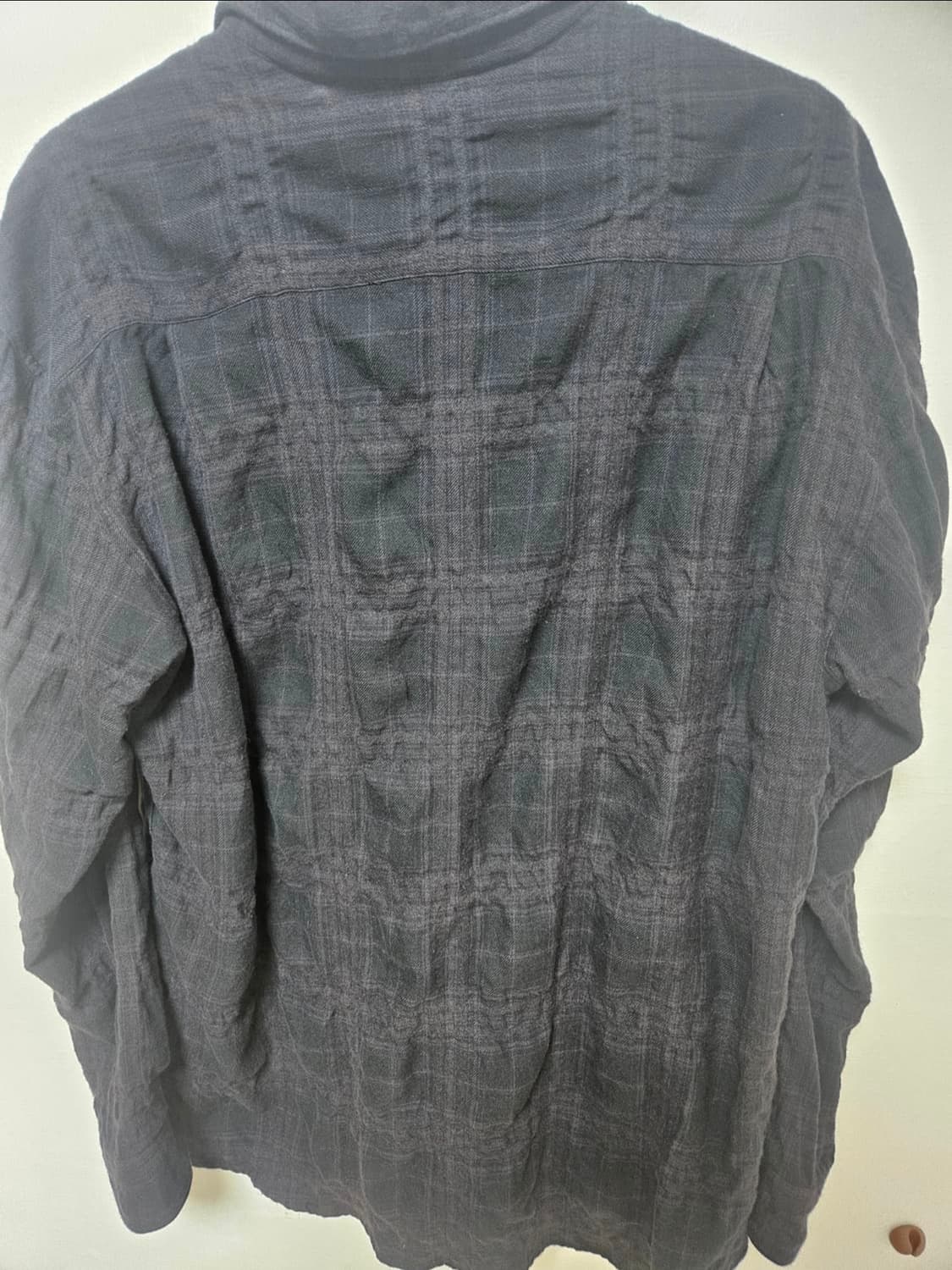 [2] 아워셀브스 빈티지 체크셔츠 블랙 상품이미지3