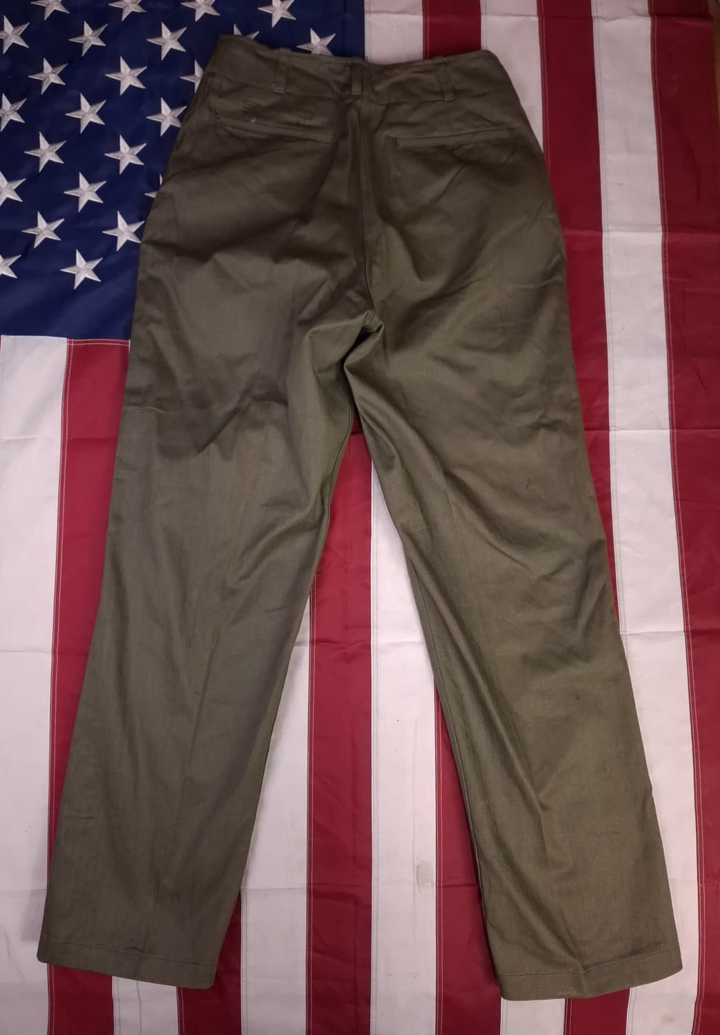 새제품 70's 국군용 HBT 전투복 바지 상품이미지4