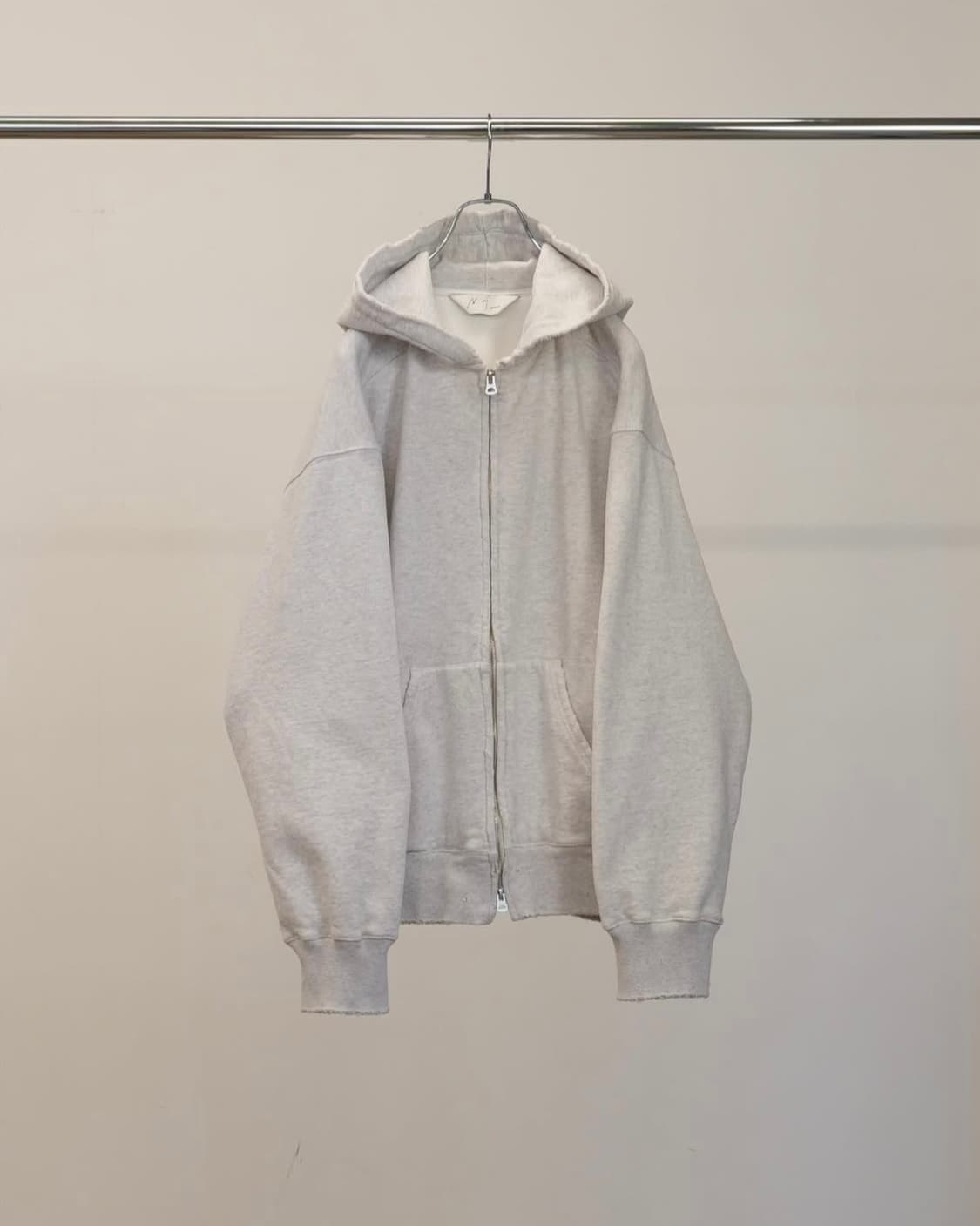 [1] ANCELLM Zip Hoodie _ Heather 상품이미지1