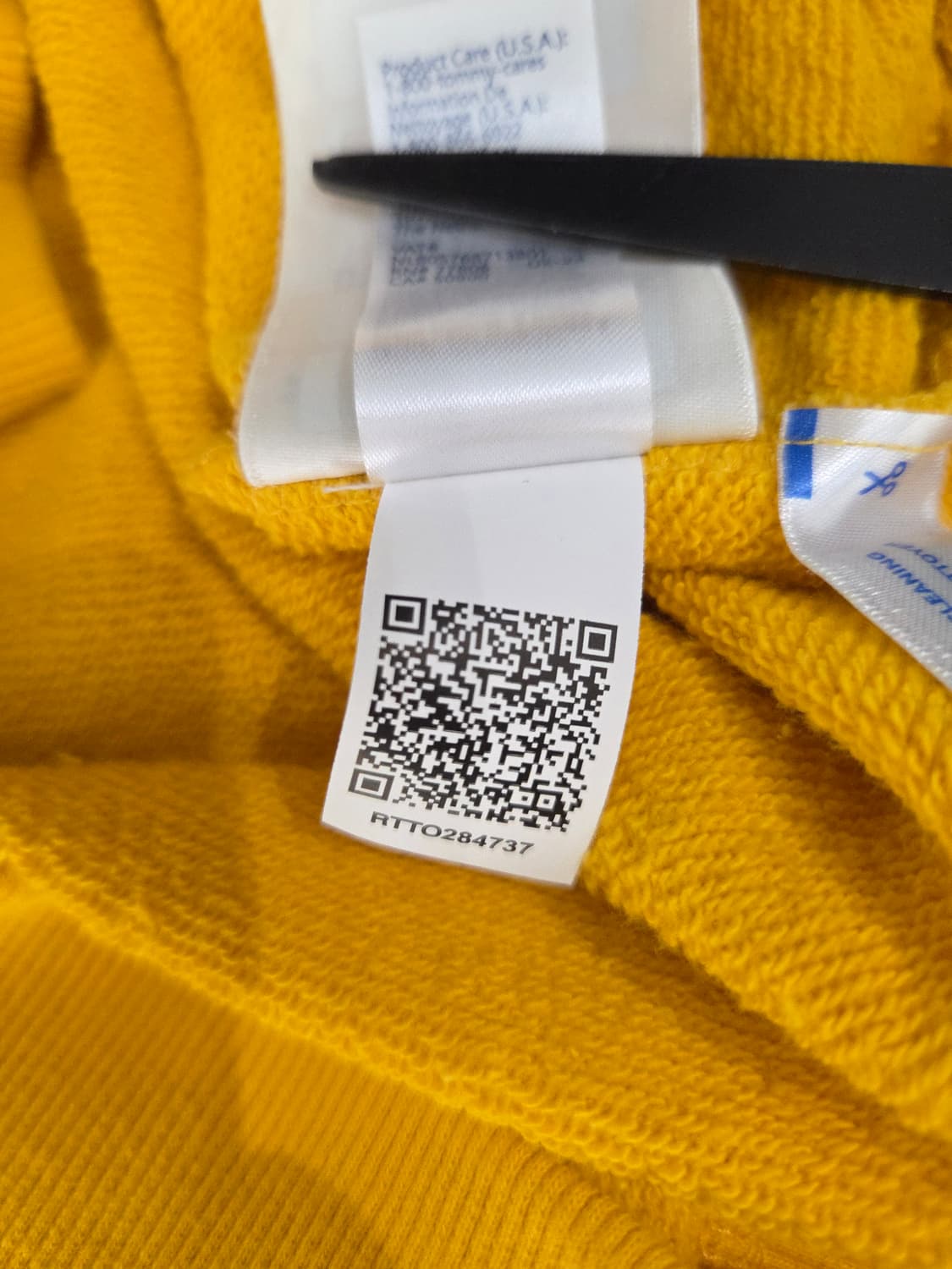 타미힐피거 시그니처 자수 옐로우 맨투맨 상품이미지10