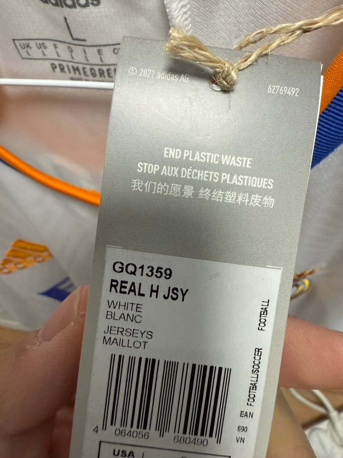 21-22 레알 마드리드 크로스 유니폼 상품이미지5