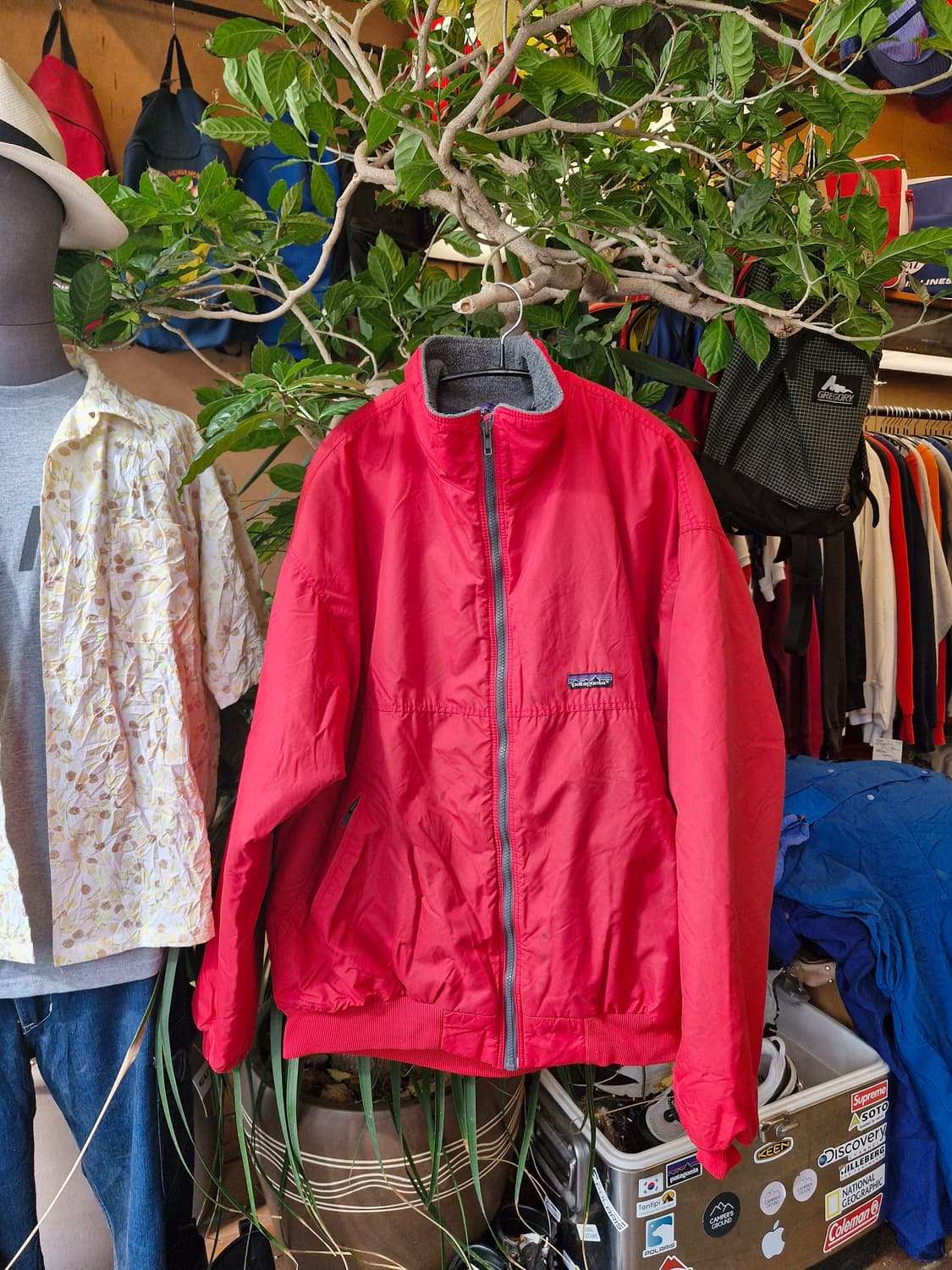 Z-485 파타고니아 쉘드 신칠라 봄버 웜업 자켓  상품이미지1