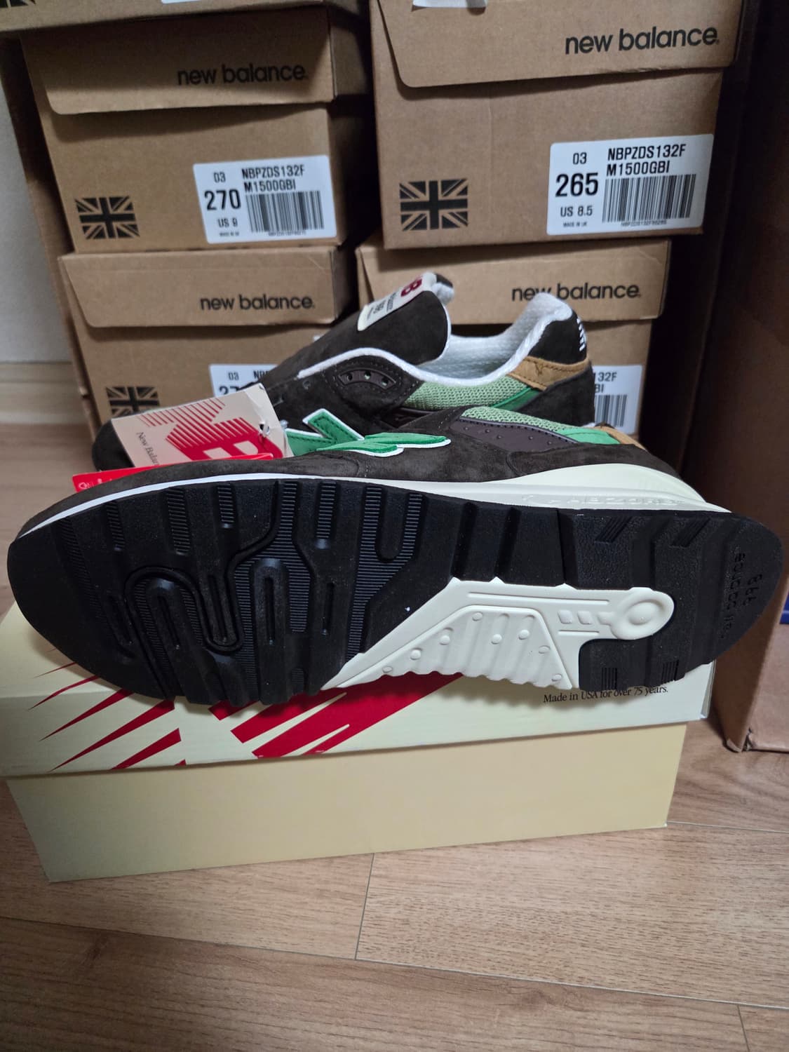 뉴발란스 USA U998BG 270 새상품 상품이미지2