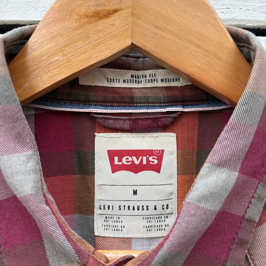 Levi’s 리바이스 체크 셔츠 상품이미지3