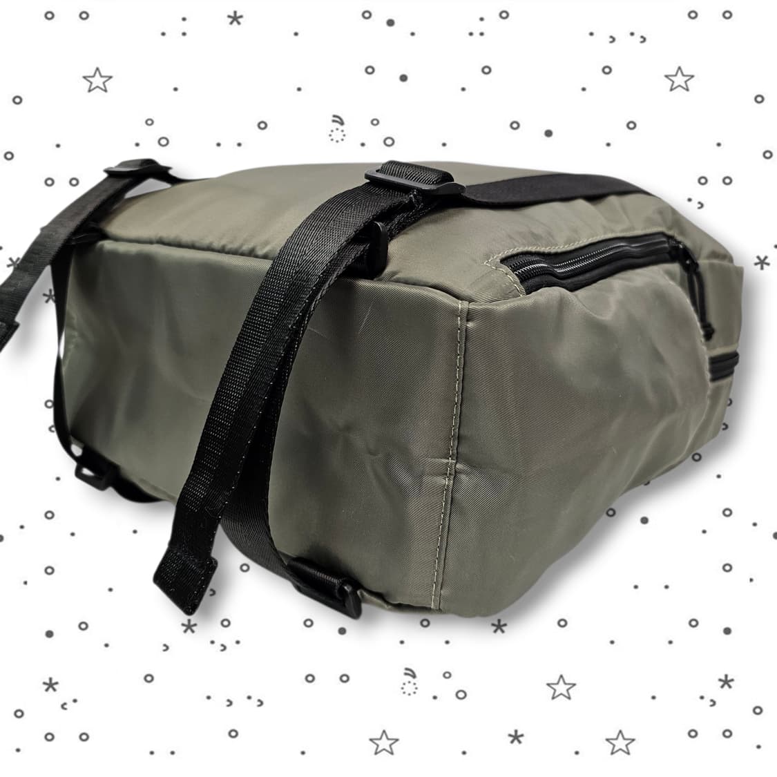 Rilakkuma 리락쿠마 스토어 3WAY 카키 가방 상품이미지7