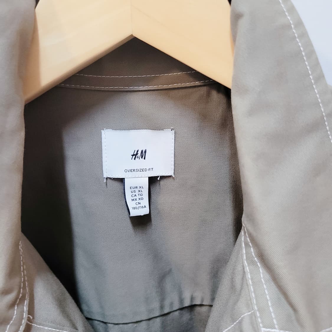 XL~) 에이치앤엠 데님 자켓  상품이미지5