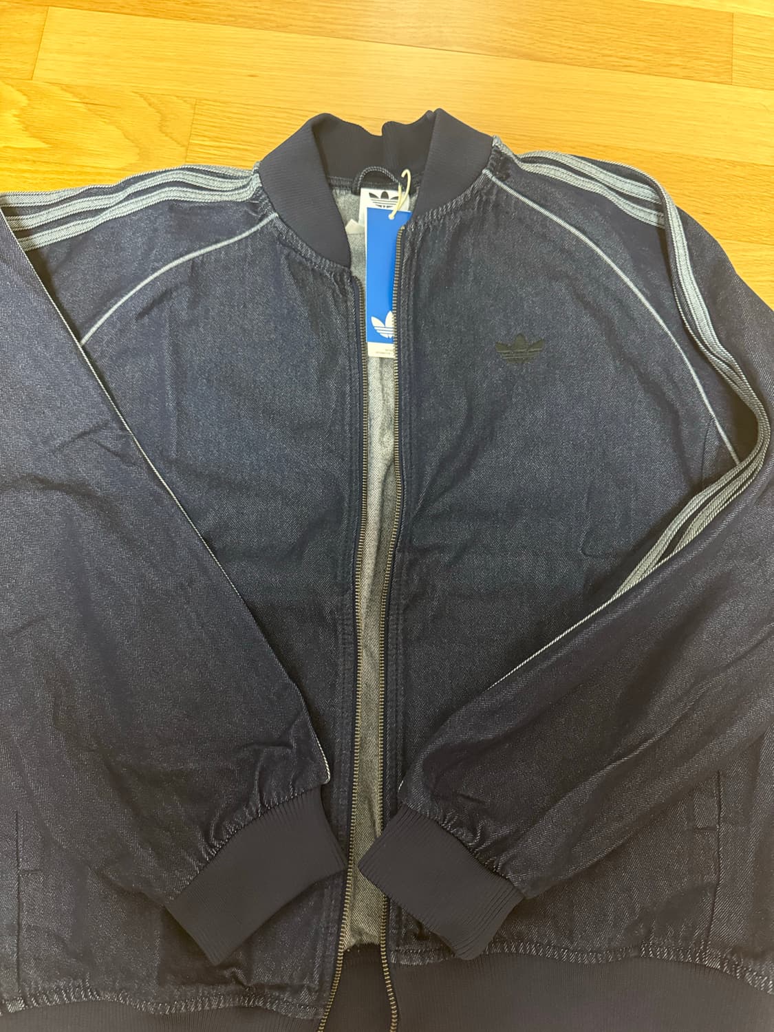 아디다스 아디컬러 루즈핏 데님 자켓 sst 상품이미지1