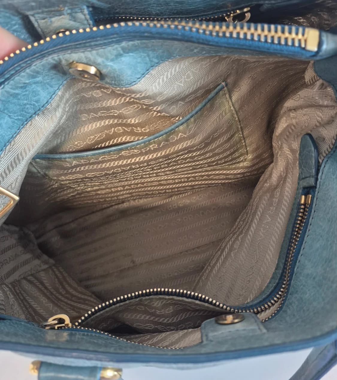 매우매우 miu miu 사첼백 스카이 블루 상품이미지6