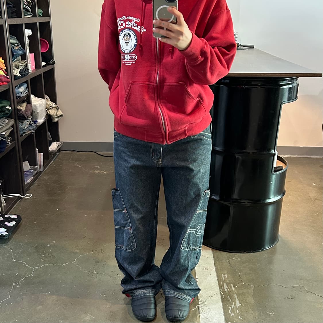 에코언리미티드 힙합 데님팬츠 상품이미지8