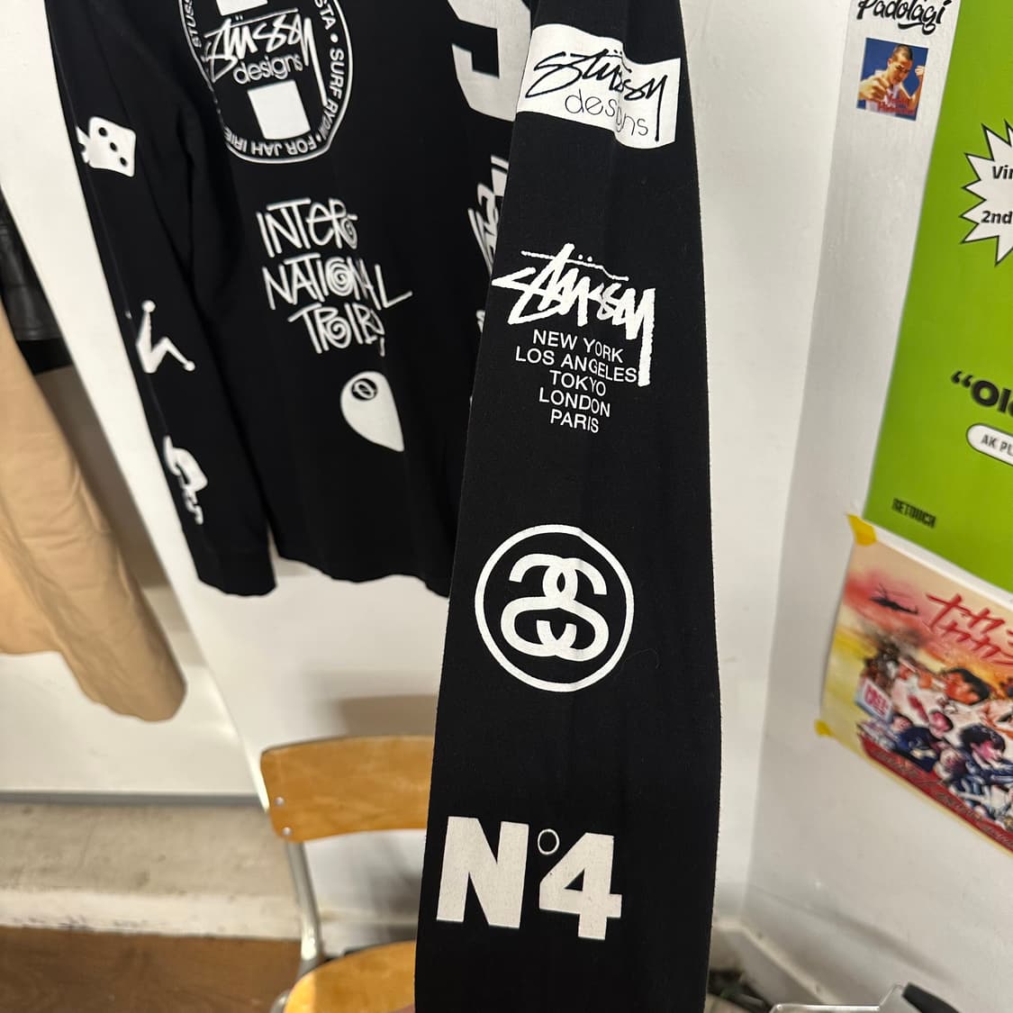 스투시 아카이브 멀티로고 롱슬리브 상품이미지6