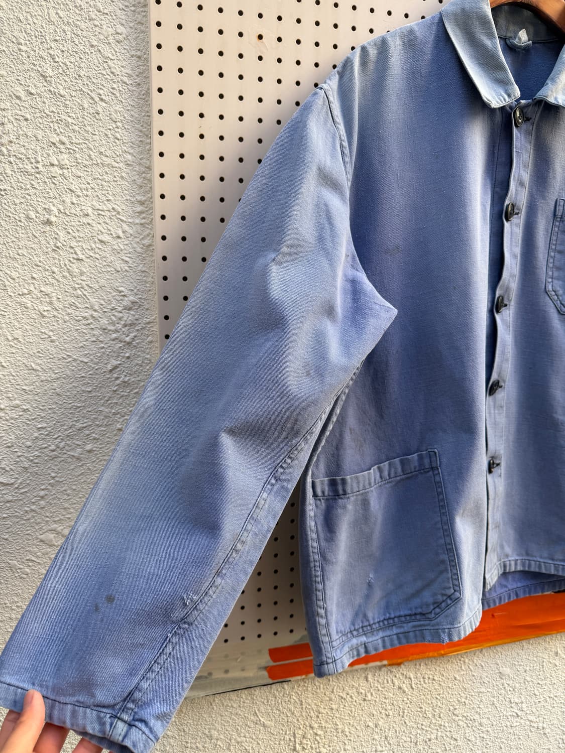 HARD FADED WASHED BLUE OLD 빈티지 프렌치워크자켓 상품이미지6