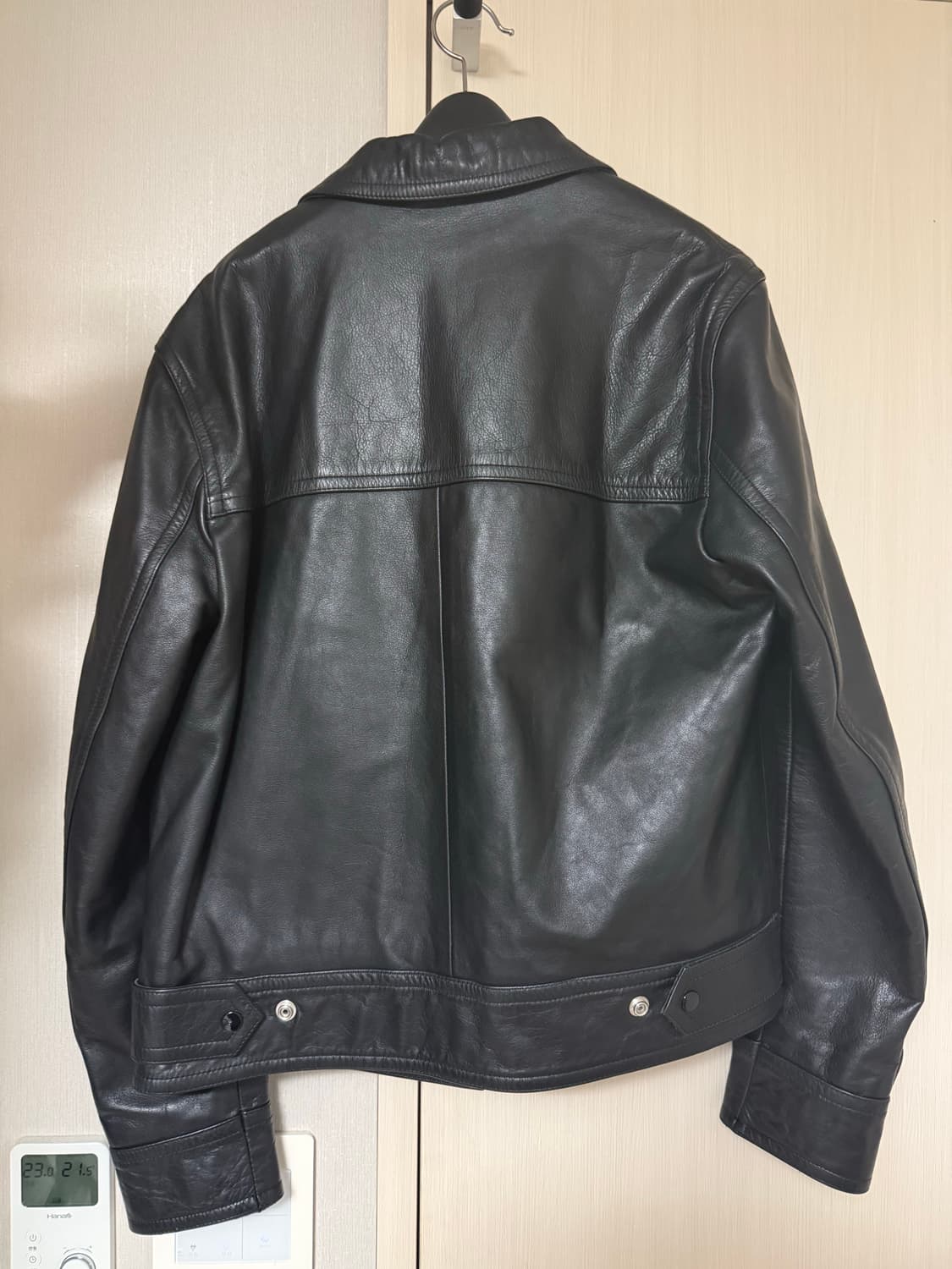 산드로 레더 자켓 상품이미지2