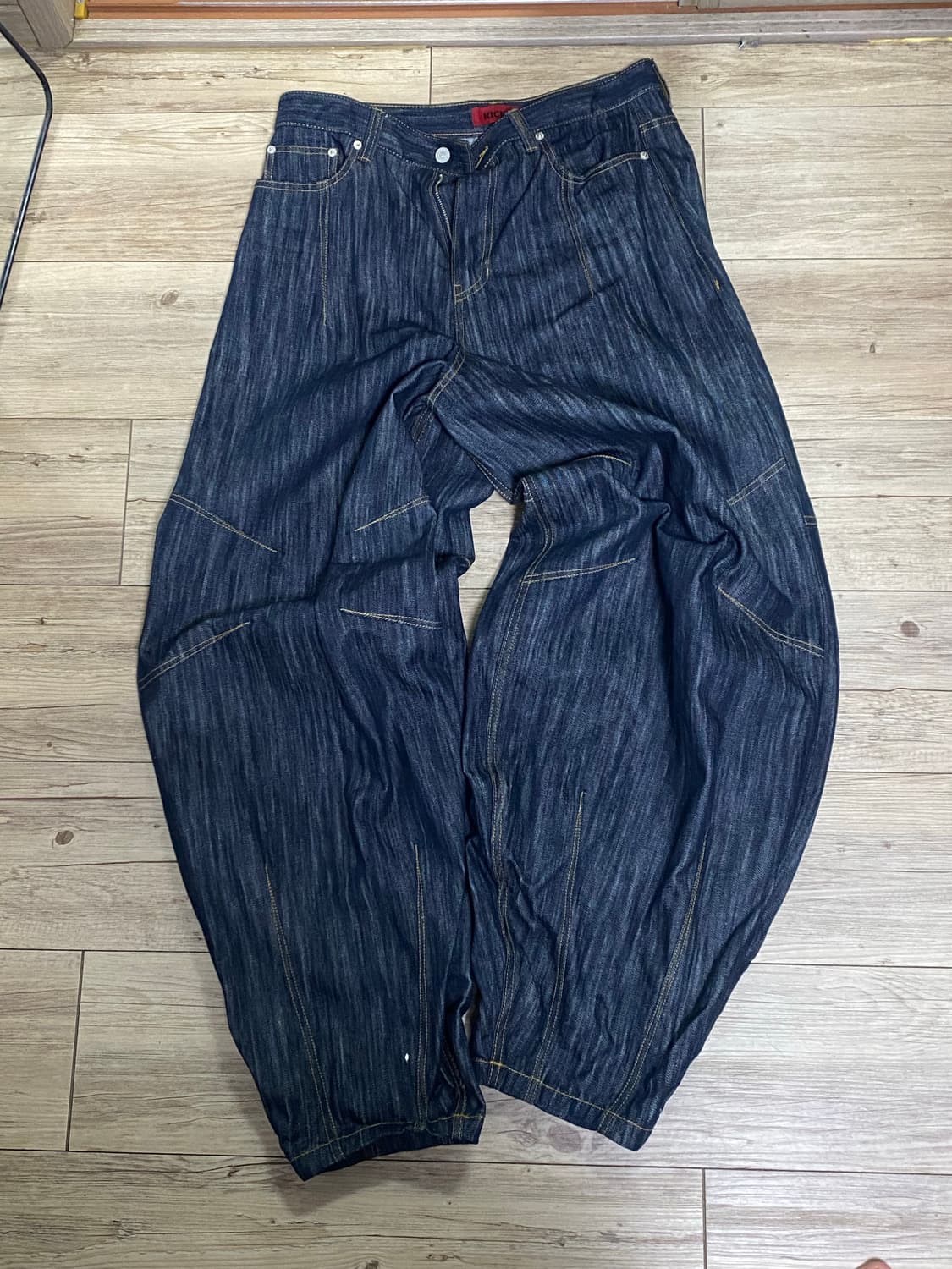 벌룬 와이드 데님 팬츠 상품이미지3