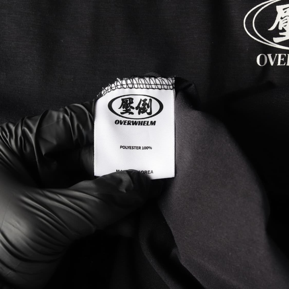 오버웰름 건담포스 타원 로고 오버핏 반팔 티셔츠 L 상품이미지6