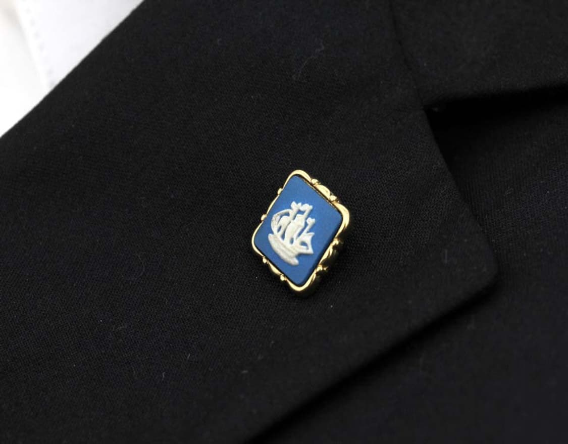 웨지우드 A등급 남자 명품 뱃지 포인트 핀 제스퍼 상품이미지6