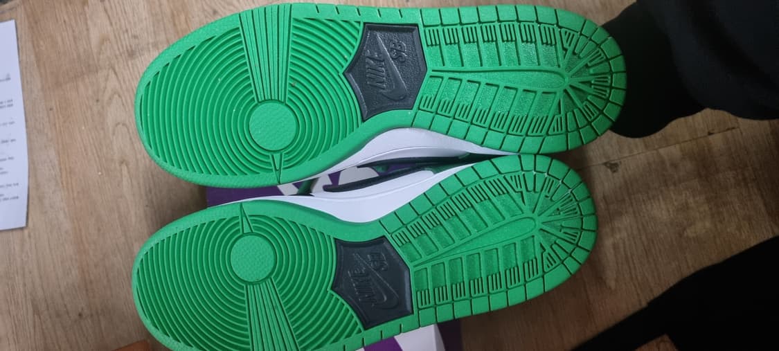 [극미중고] 나이키sb 덩크로우 그린 265 상품이미지2