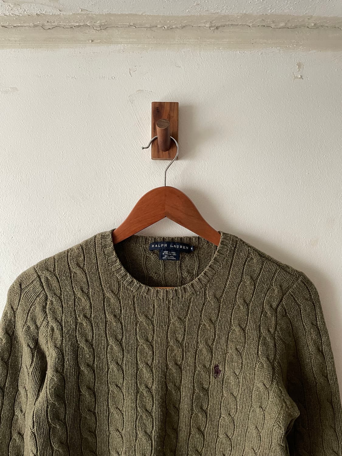 Vintage Polo Pony Cable Knit 상품이미지3