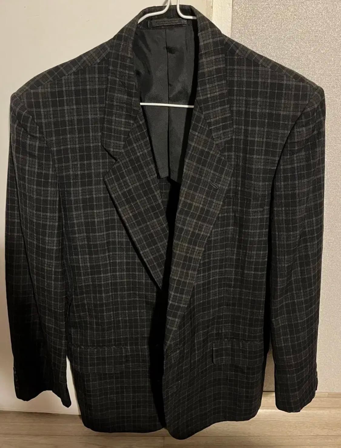 꼼데가르송 옴므 아카이빙 체크 블레이저 상품이미지1