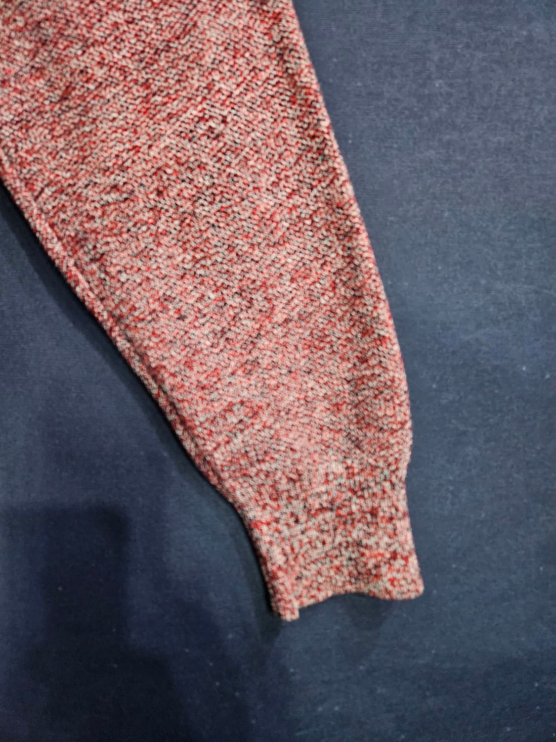 코스 멜란지 라이트 버건디 남성 슬림핏 95 니트 상품이미지5