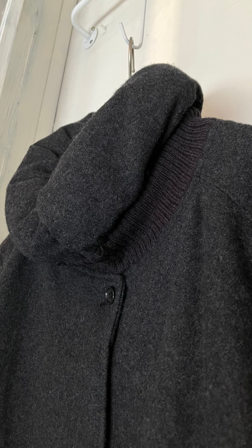 다크 그레이 울코트 상품이미지2